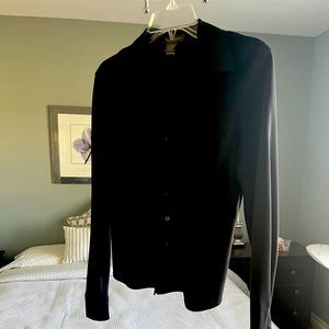 Banana republic black blouse.  Classic.